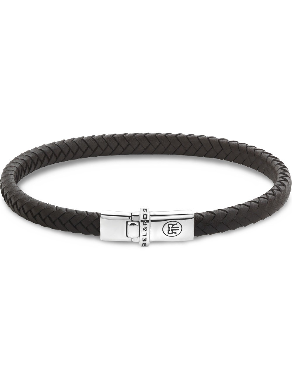 bracciale uomo Rebel & Rose RR-L0175-S-L Bracelet Xtra Small Braided Brown
