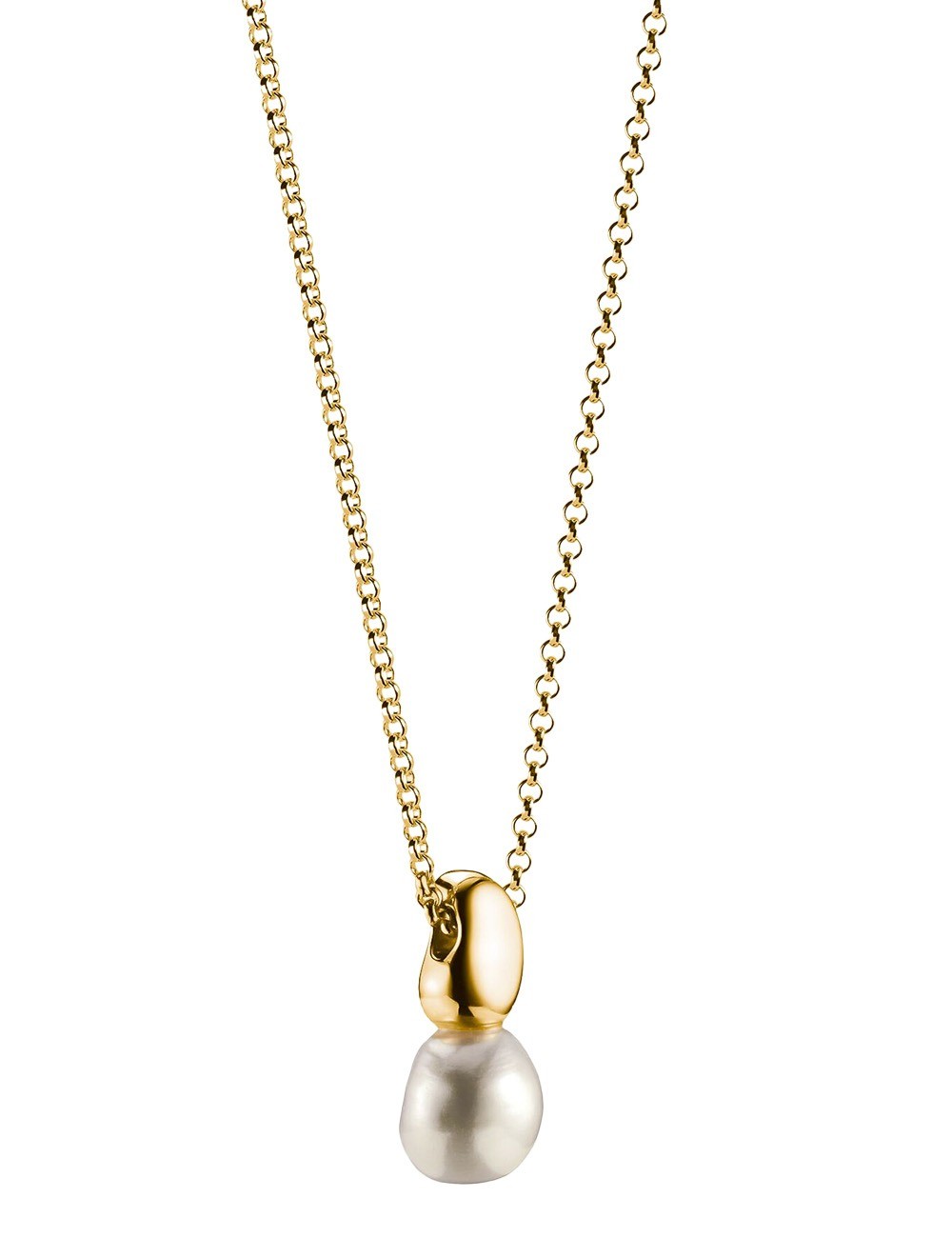 collana donna Thomas Sabo KE2318-430-14-L45V Necklace with pearls-Pendant Natural Beauty Gold-Plated Ladies