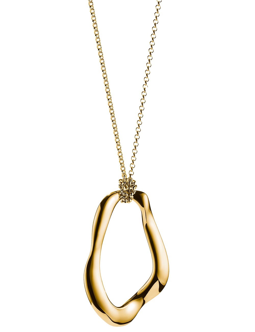 collana donna Thomas Sabo KE2319-413-39-L70 Necklace + Pendant Natural Beauty Gold-Plated Ladies
