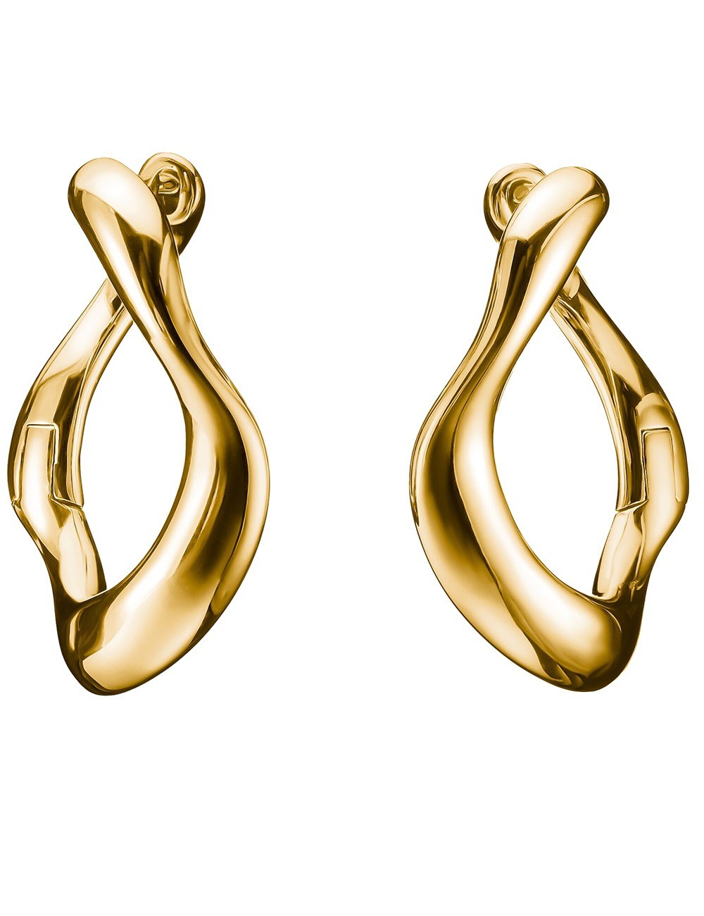 orecchini donna Thomas Sabo CR754-413-39 Hoop Earrings small Natural Beauty Gold-Plated Ladies