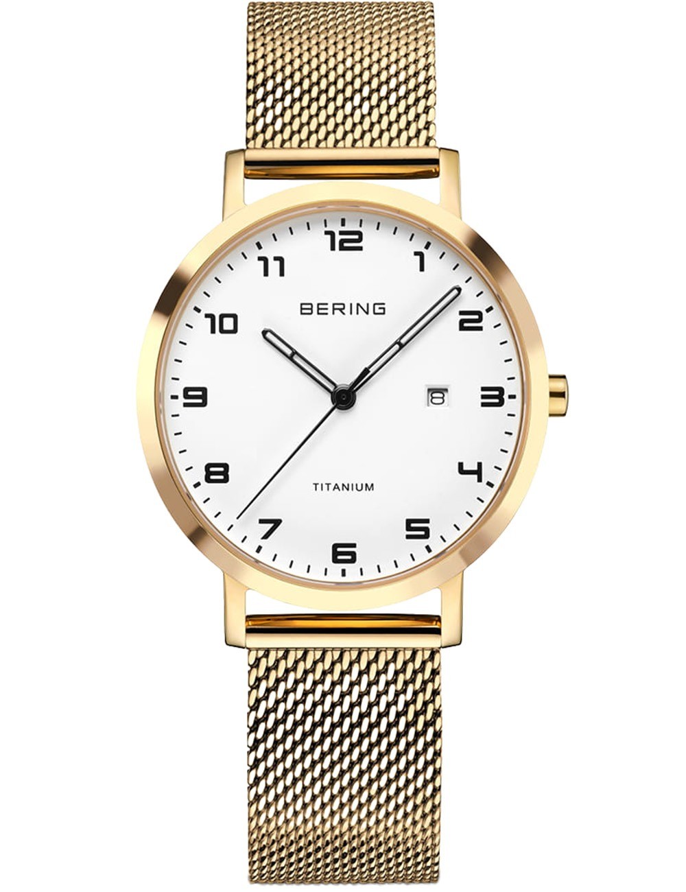 orologio donna Bering 18634-334 Ladies Watch Titanium 34mm 5ATM