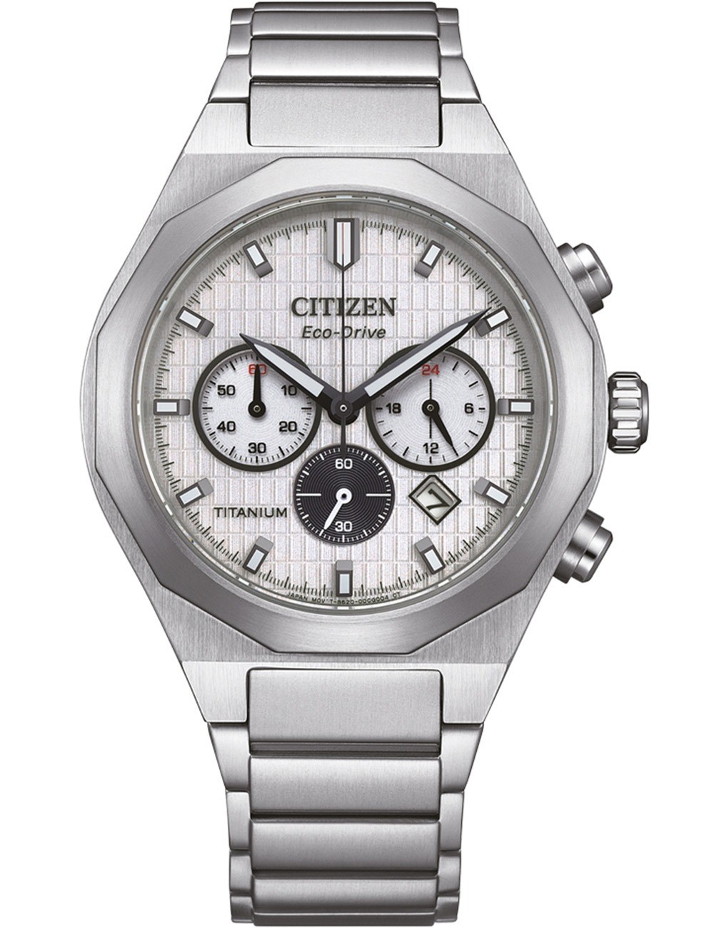 orologio uomo Citizen CA4690-51A Mens Watch Super-Titanium Zenshin Eco-Drive Chrono 41mm 10ATM
