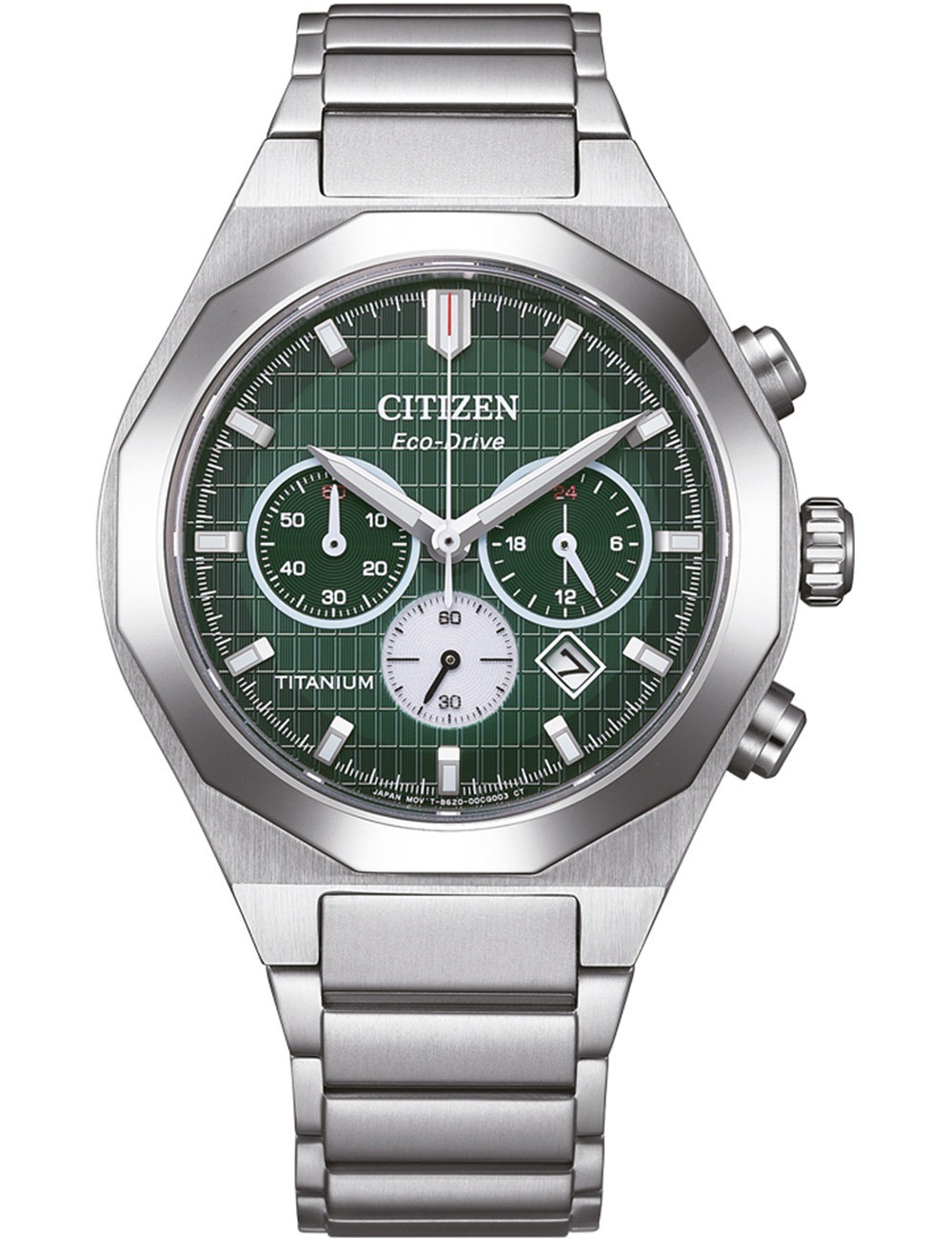 orologio uomo Citizen CA4691-59X Mens Watch Super-Titanium Zenshin Eco-Drive Chrono 41mm 10ATM
