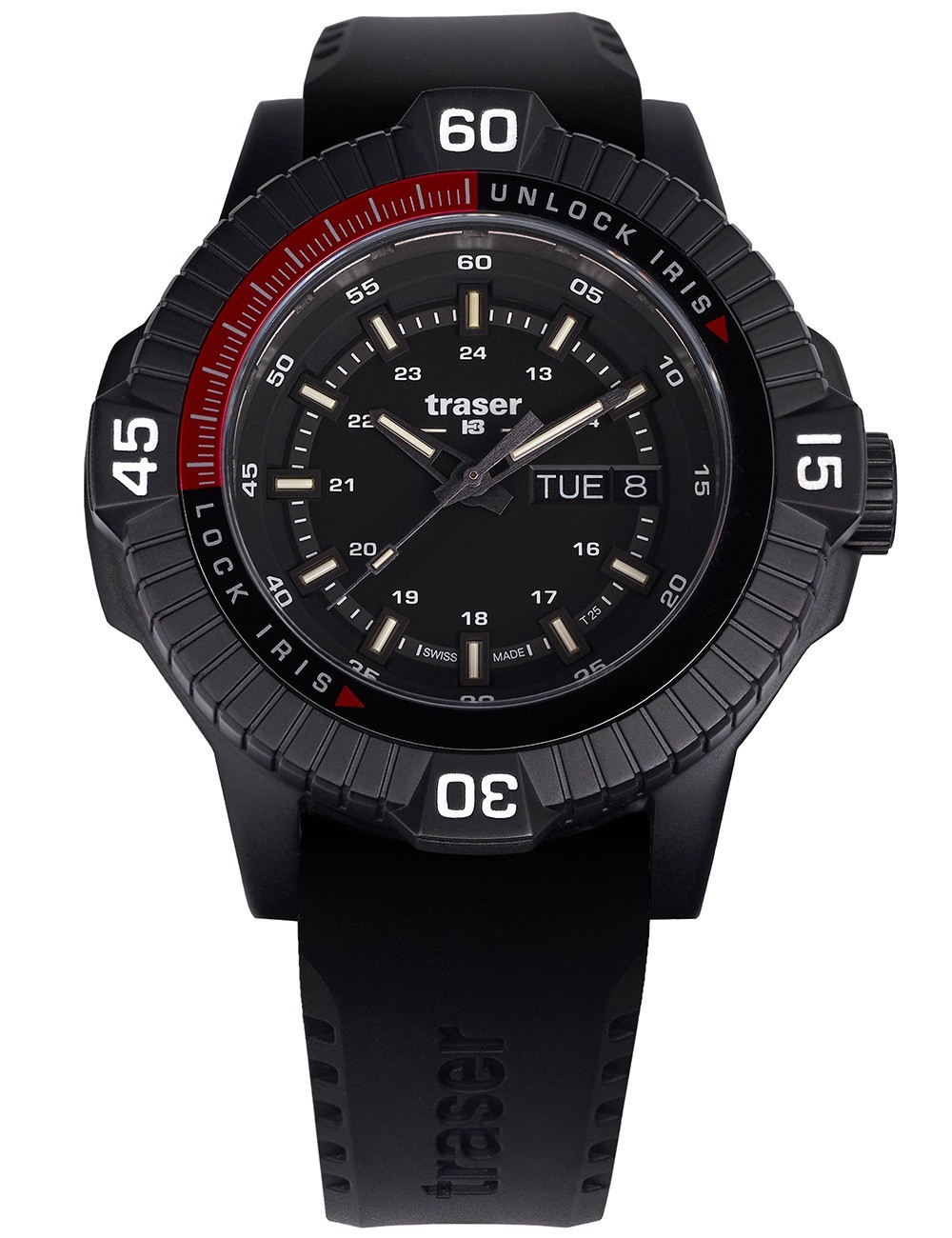 orologio uomo Traser H3 111461 Mens Watch P99 Iris Tactical Limited Edition 46mm 10ATM