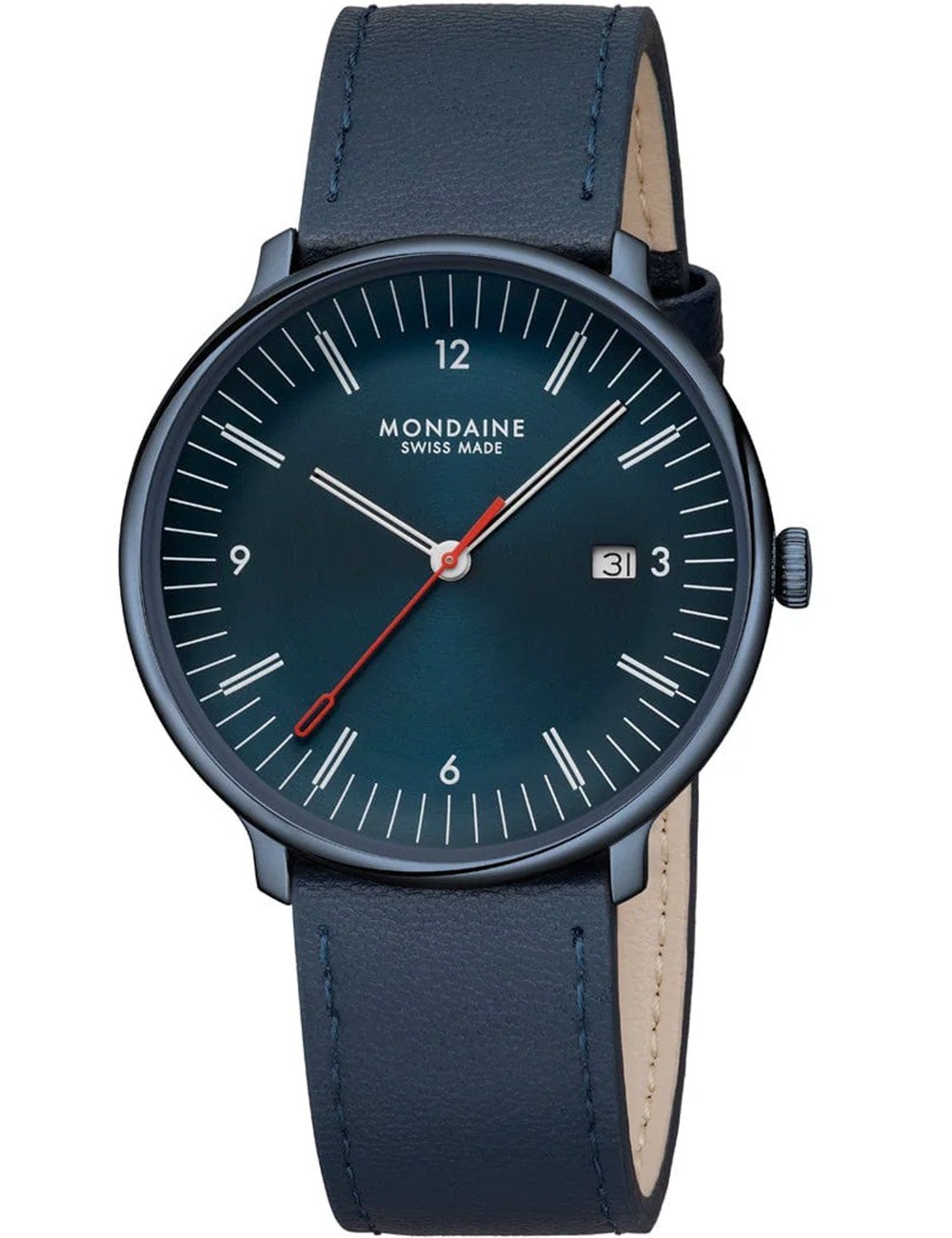 orologio uomo Mondaine MLE.41240.LDV Mens Watch Doppio 41mm 5ATM