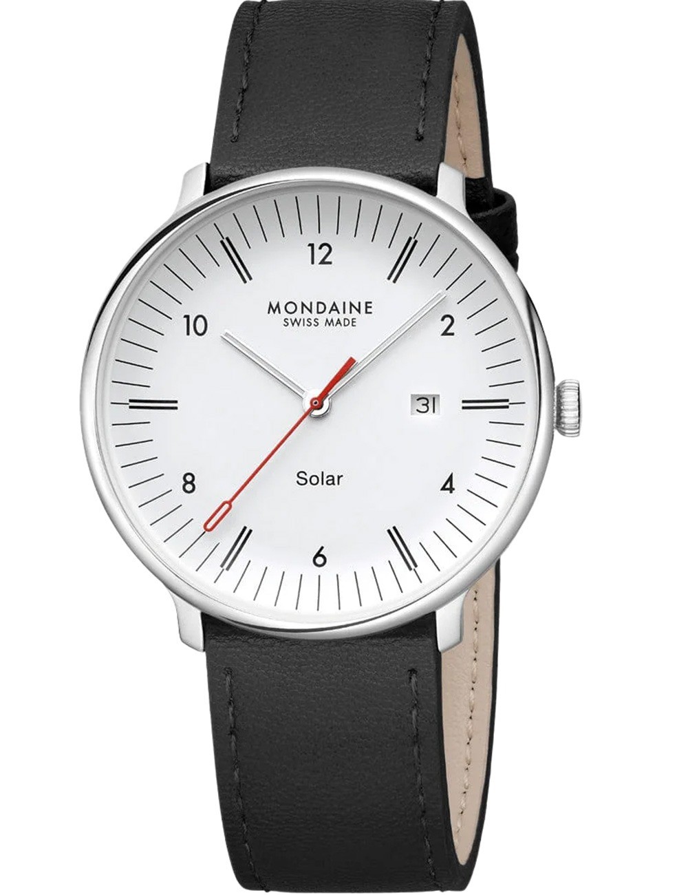 orologio uomo Mondaine MLE.41910.LBV Mens Watch Doppio Solar 41mm 5ATM