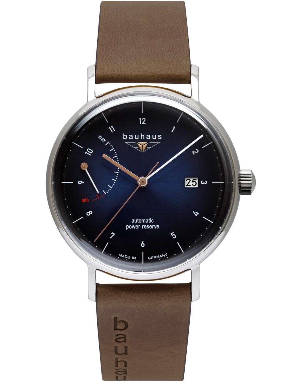 orologio uomo Bauhaus 2160-3 Mens Watch Classic Automatic 41mm 5ATM