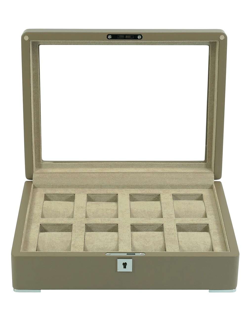 scatola orologio Rothenschild RS-3420-8-TA-TAN Watch Box Brown [8] with beige velvet
