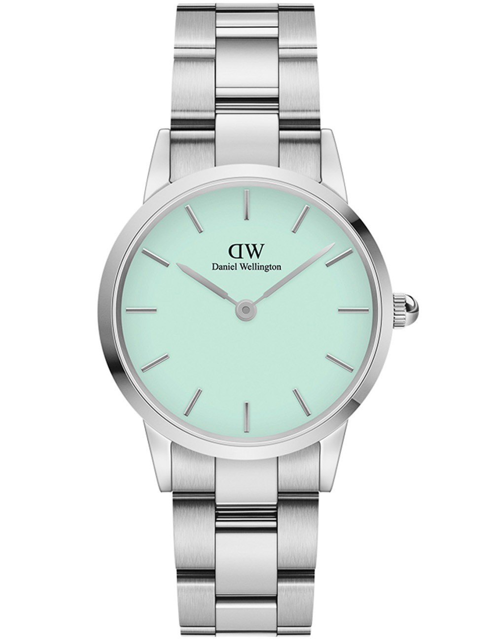 orologio donna Daniel Wellington DW00100537 Ladies Watch Iconic Link Mint 28mm 3ATM