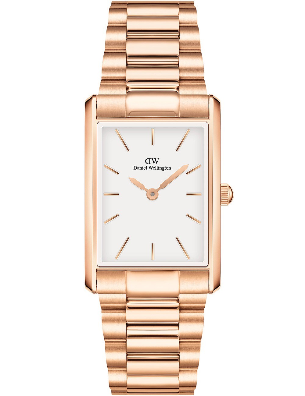 orologio donna Daniel Wellington DW00100699 Ladies Watch Bound 3-Link Rose Gold 32mm 3ATM