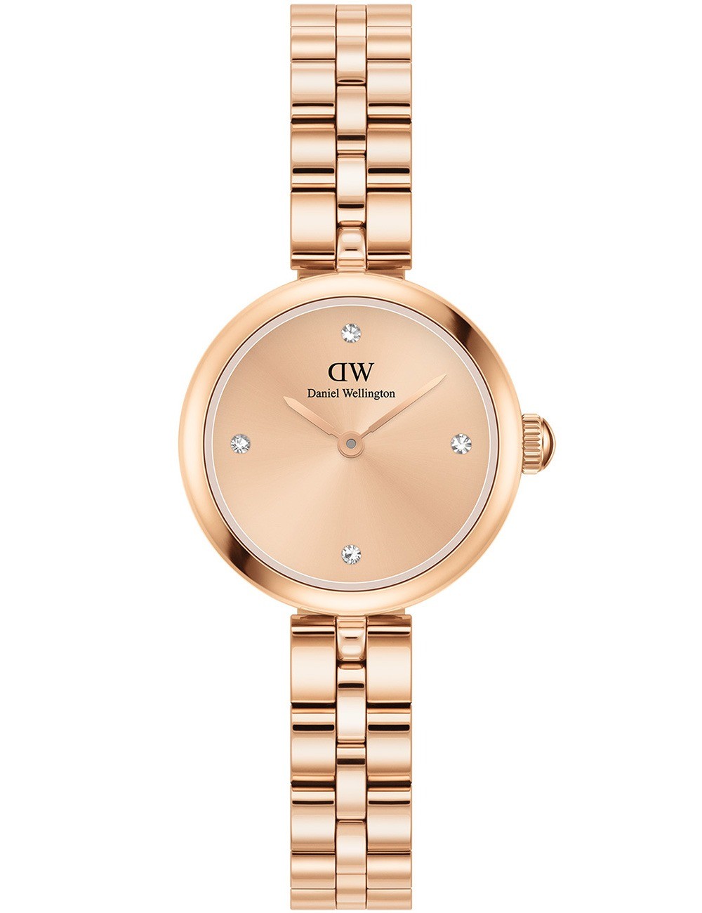 orologio donna Daniel Wellington DW00100720 Ladies Watch Elan Lumine Unitone Rose Gold 22mm 3ATM