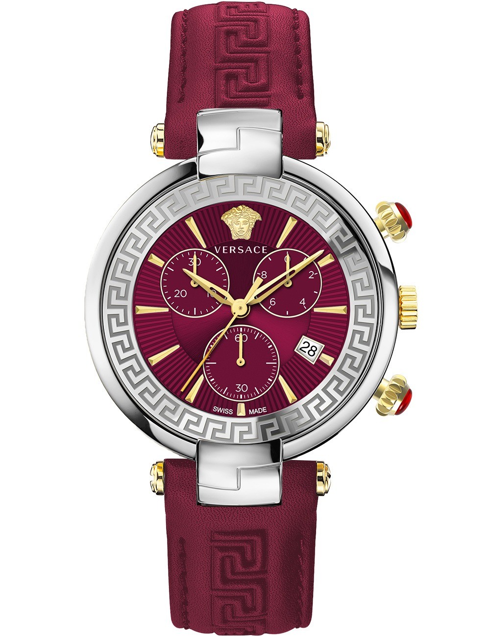 orologio donna Versace VE2M00821 Ladies Watch Revive Chrono 41mm 5ATM