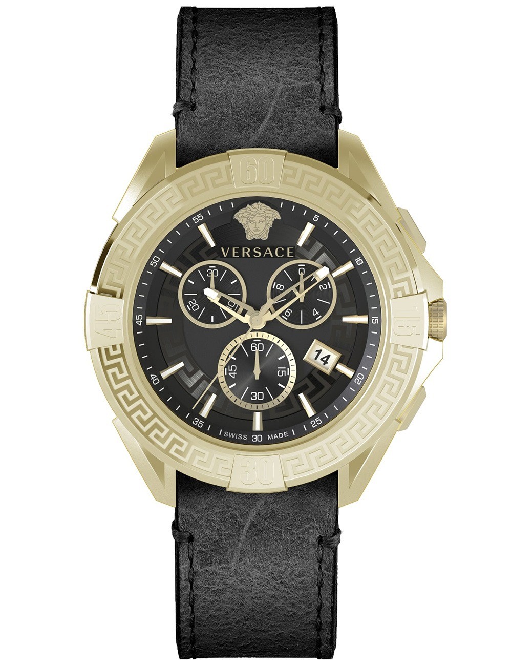 orologio uomo Versace VE5CA0323 Mens Watch Sporty Chrono 46mm 5ATM