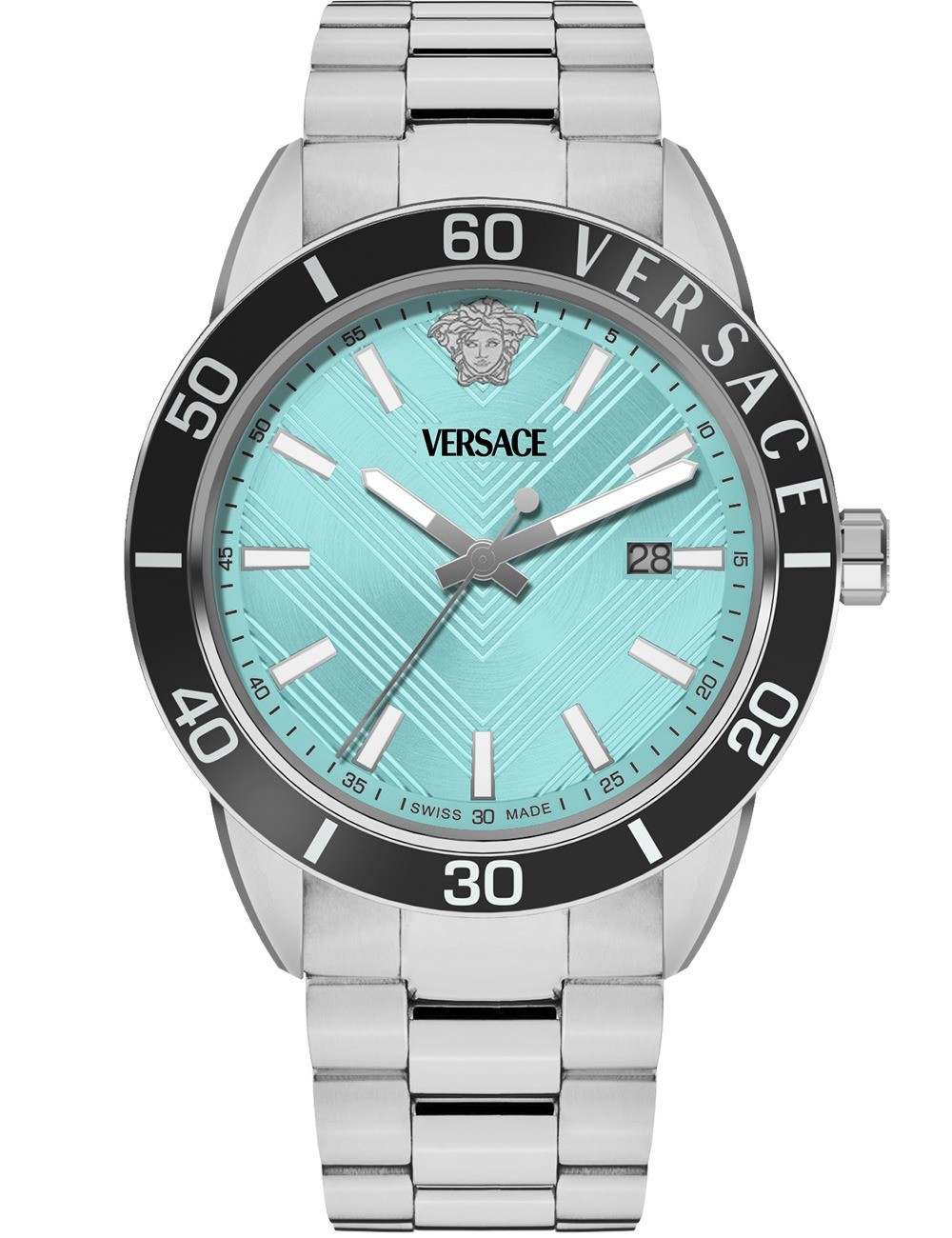 orologio uomo Versace VEYCA0324 Mens Watch Greca Urban 43mm 5ATM