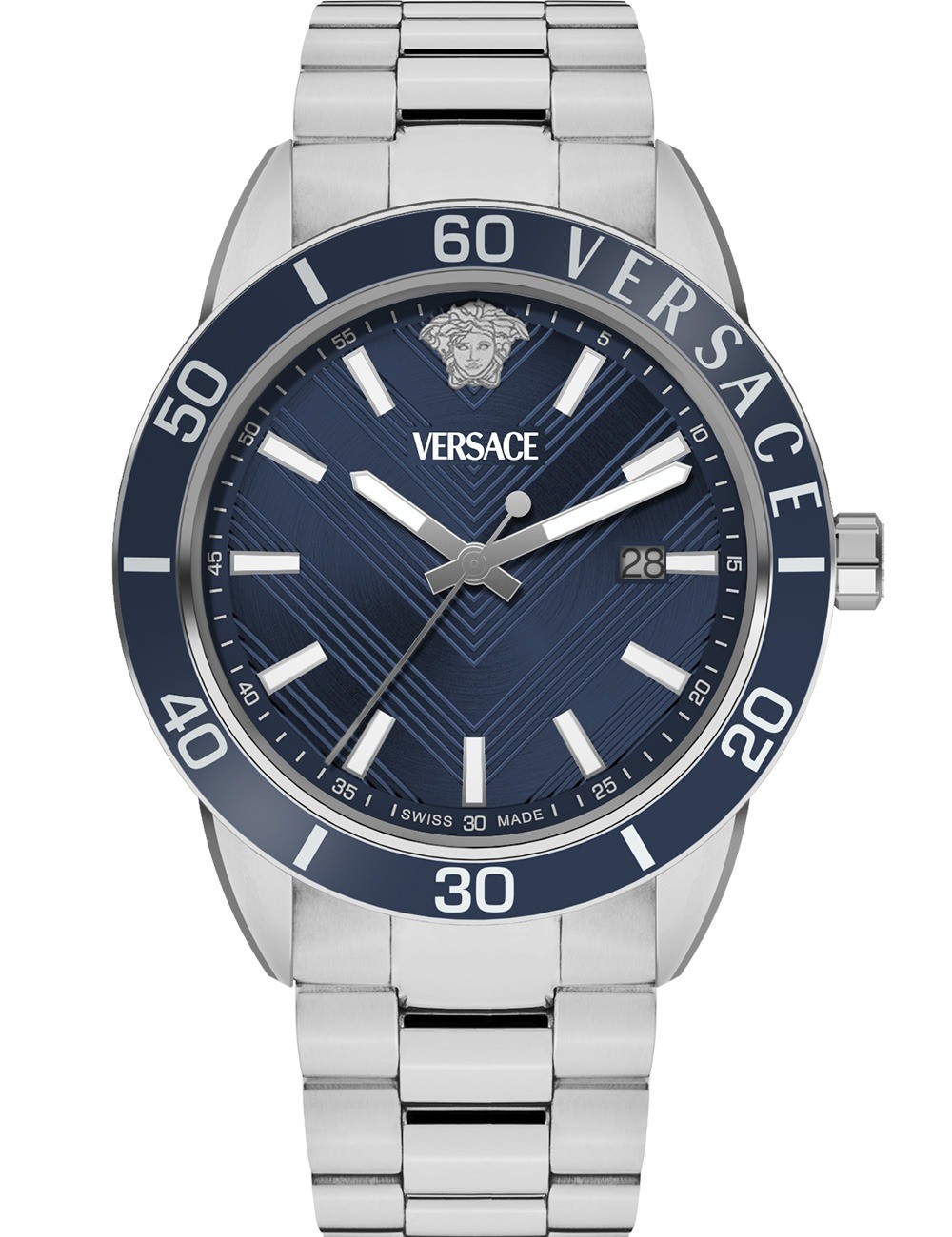 orologio uomo Versace VEYCA0424 Mens Watch Greca Urban 43mm 5ATM