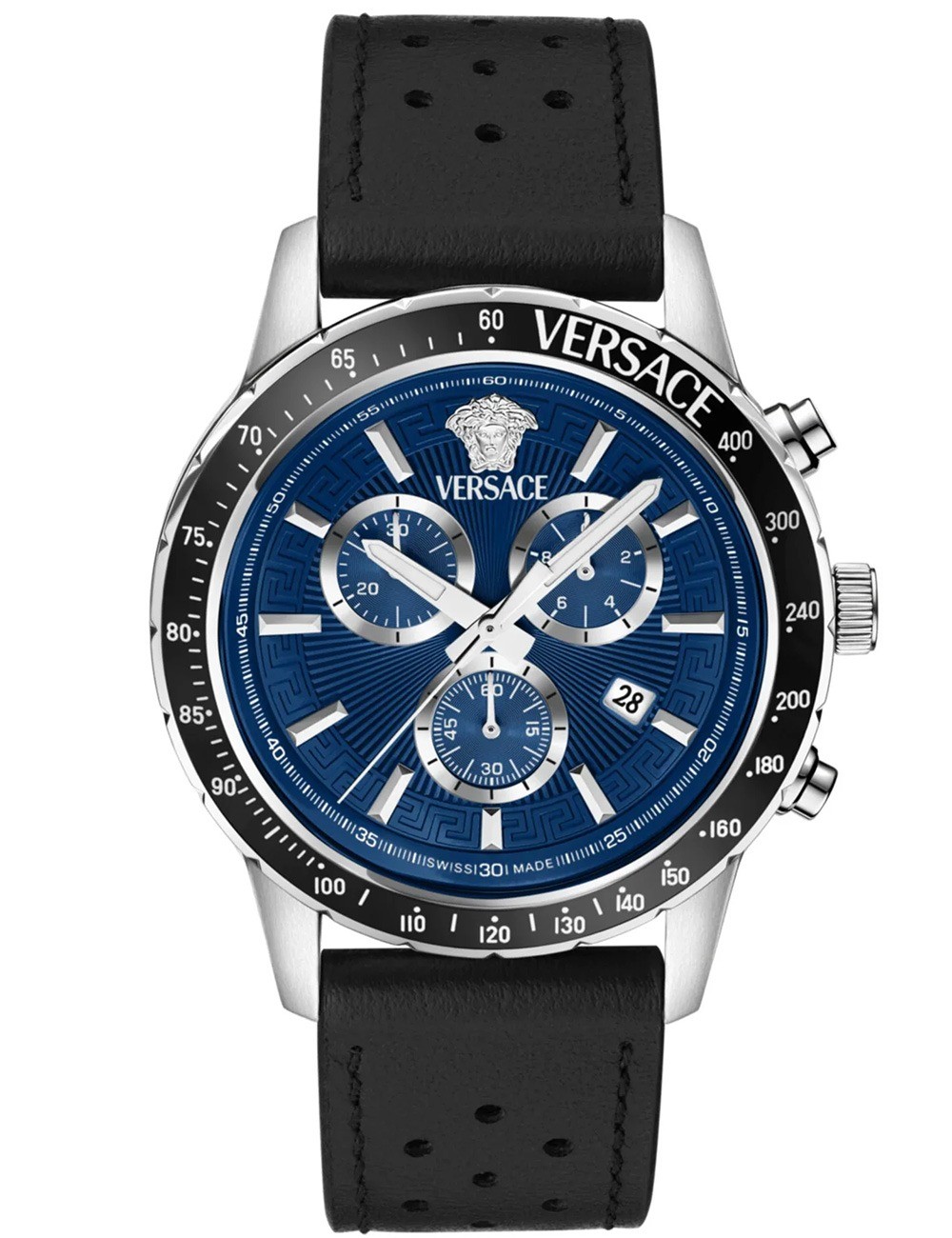 orologio uomo Versace VEZCA0124 Mens Watch Sport Chronograph 44mm 5ATM