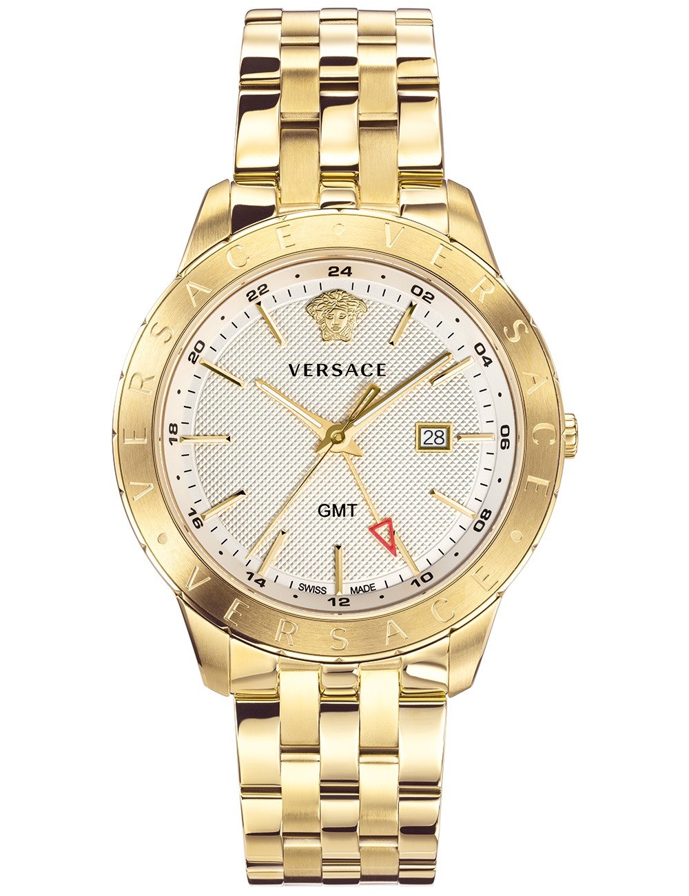 orologio uomo Versace VEBK00518 Mens Watch Univers GMT 43mm 5ATM