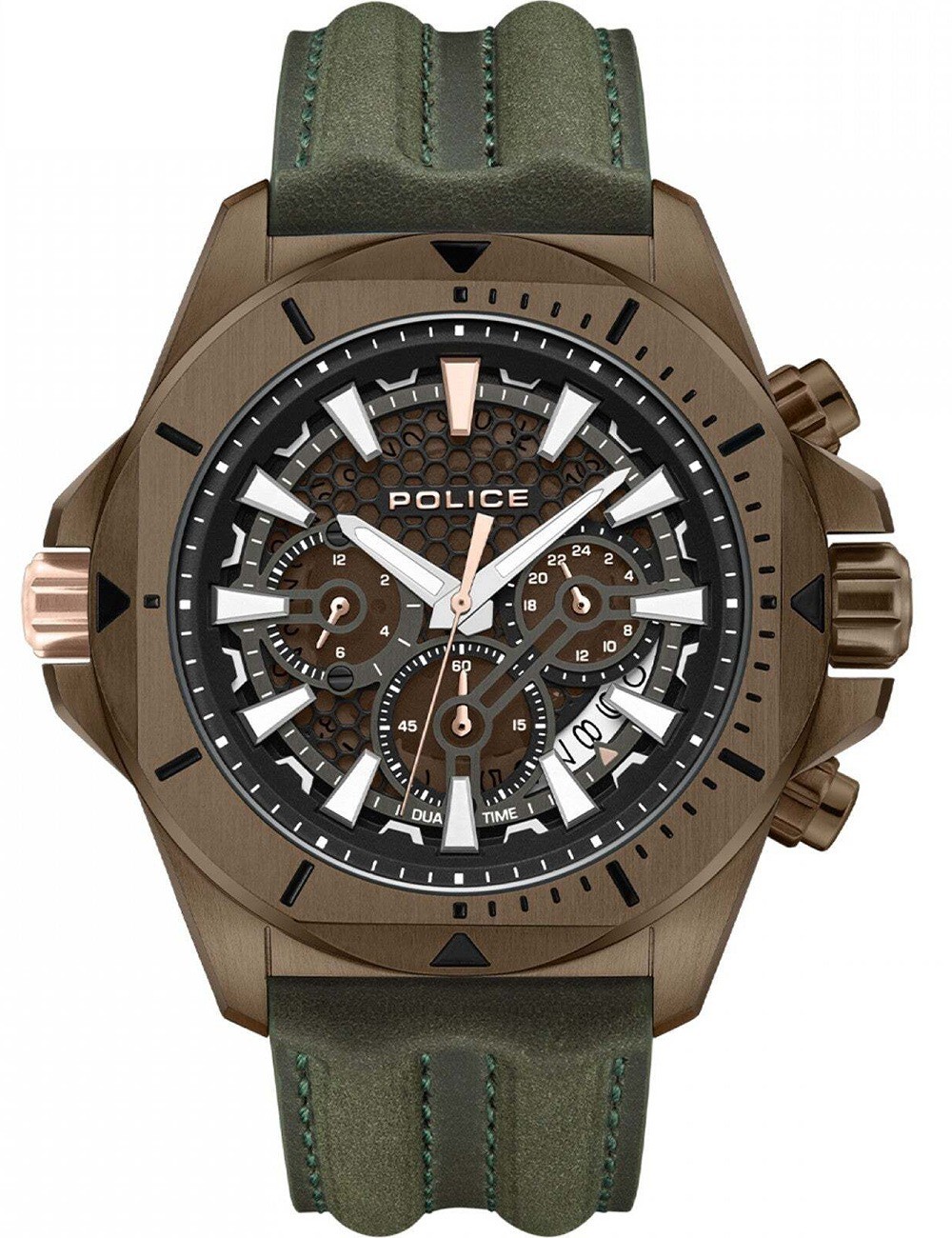 orologio uomo Police PEWGF0054502 Mens Watch Electrical 46mm 5ATM