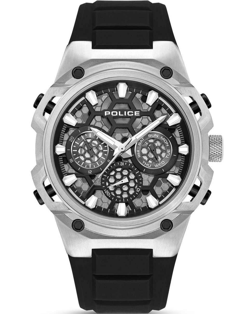 orologio uomo Police PEWGQ0071902 Mens Watch Challenger 46mm 5ATM