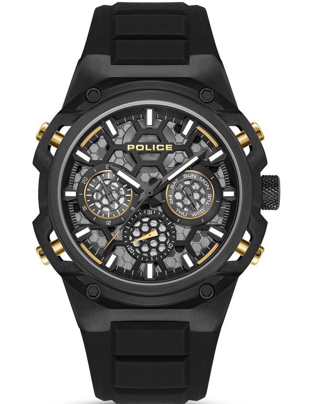 orologio uomo Police PEWGQ0071901 Mens Watch Challenger 46mm 5ATM