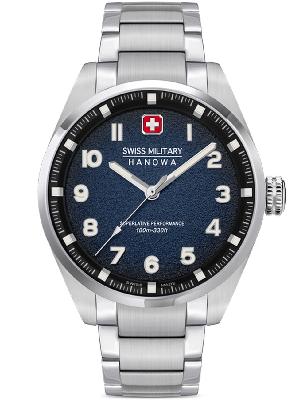 orologio uomo Swiss Military Hanowa SMWGG0001504 Mens Watch Greyhound 42mm 10ATM