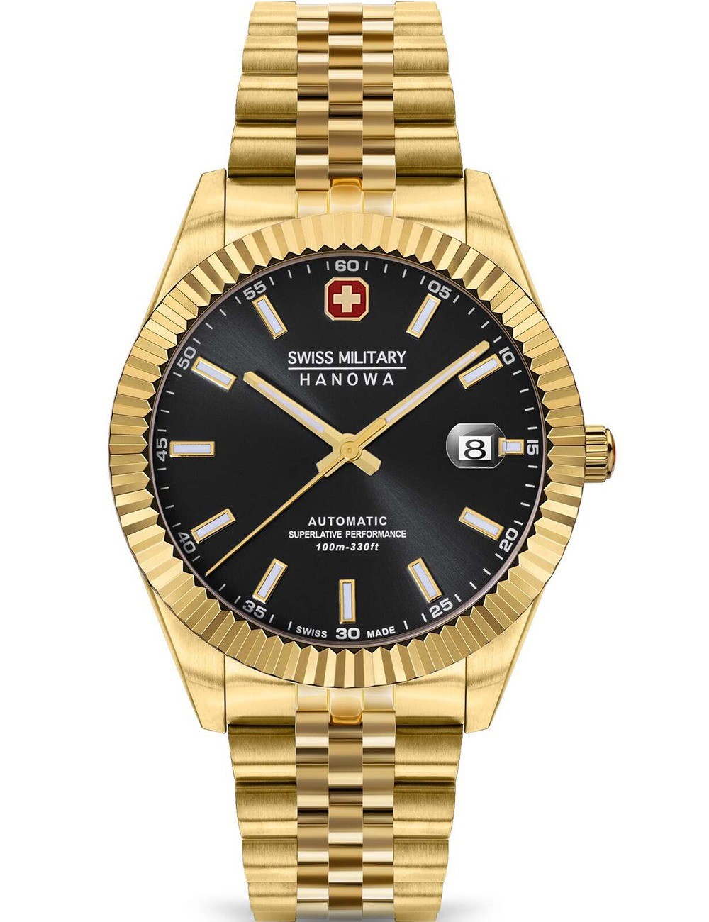 orologio uomo Swiss Military Hanowa SMWGL0002110 Mens Watch Diligenter Automatic 41mm 10ATM