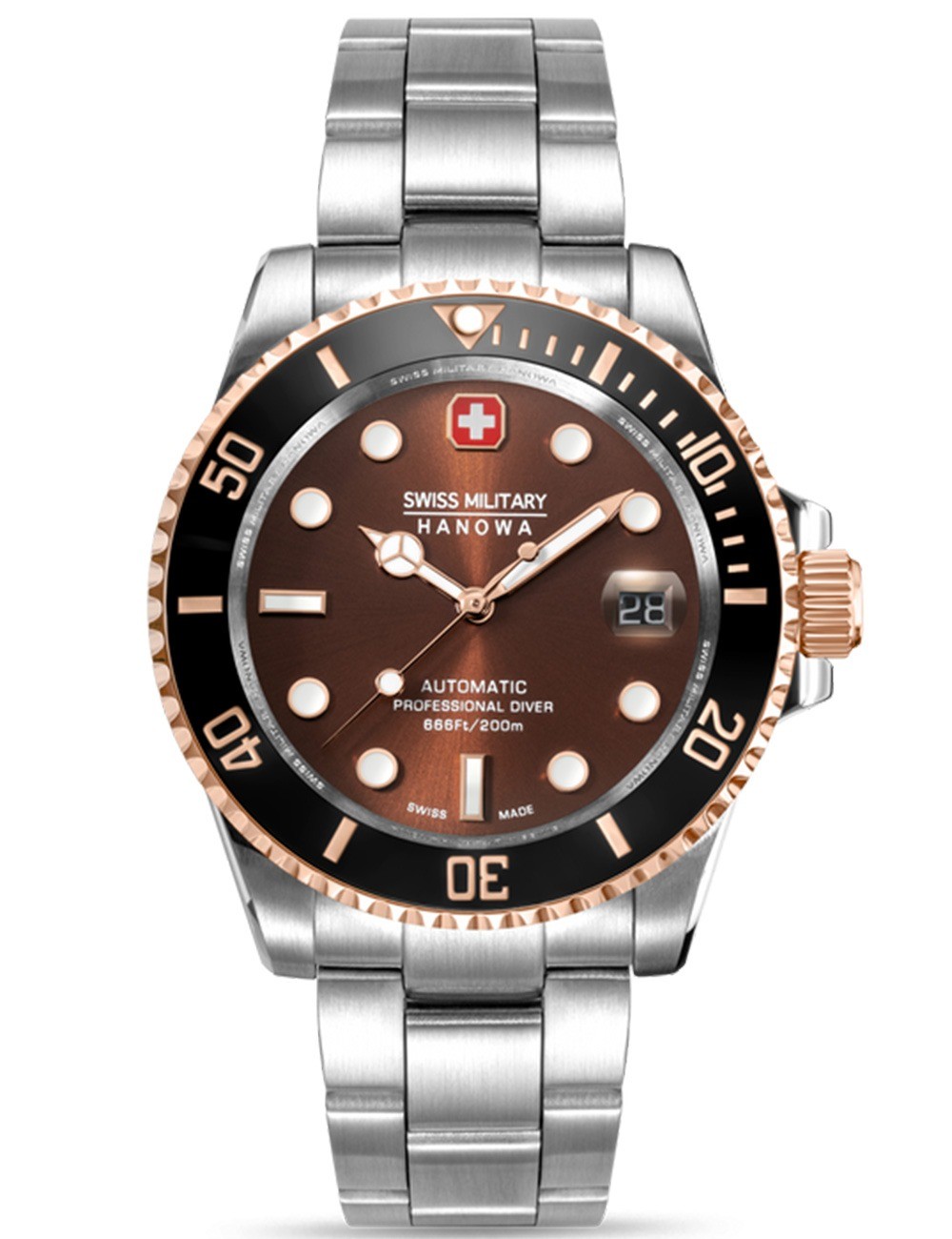 orologio uomo Swiss Military Hanowa SMWGL0006360 Mens Watch Sealord Automatic 41mm 20ATM