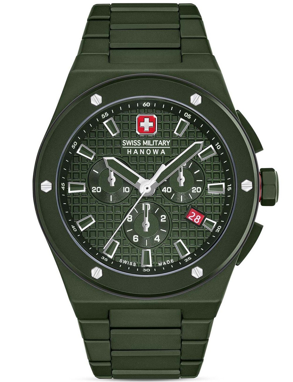 orologio uomo Swiss Military Hanowa SMWGI0002282 Mens Watch Sidewinder Ceramic 43mm 10ATM