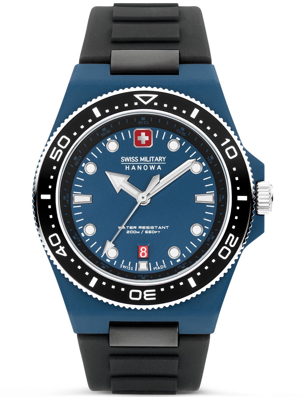 orologio uomo Swiss Military Hanowa SMWGN0001184 Mens Watch Ocean Pioneer 45mm 20ATM