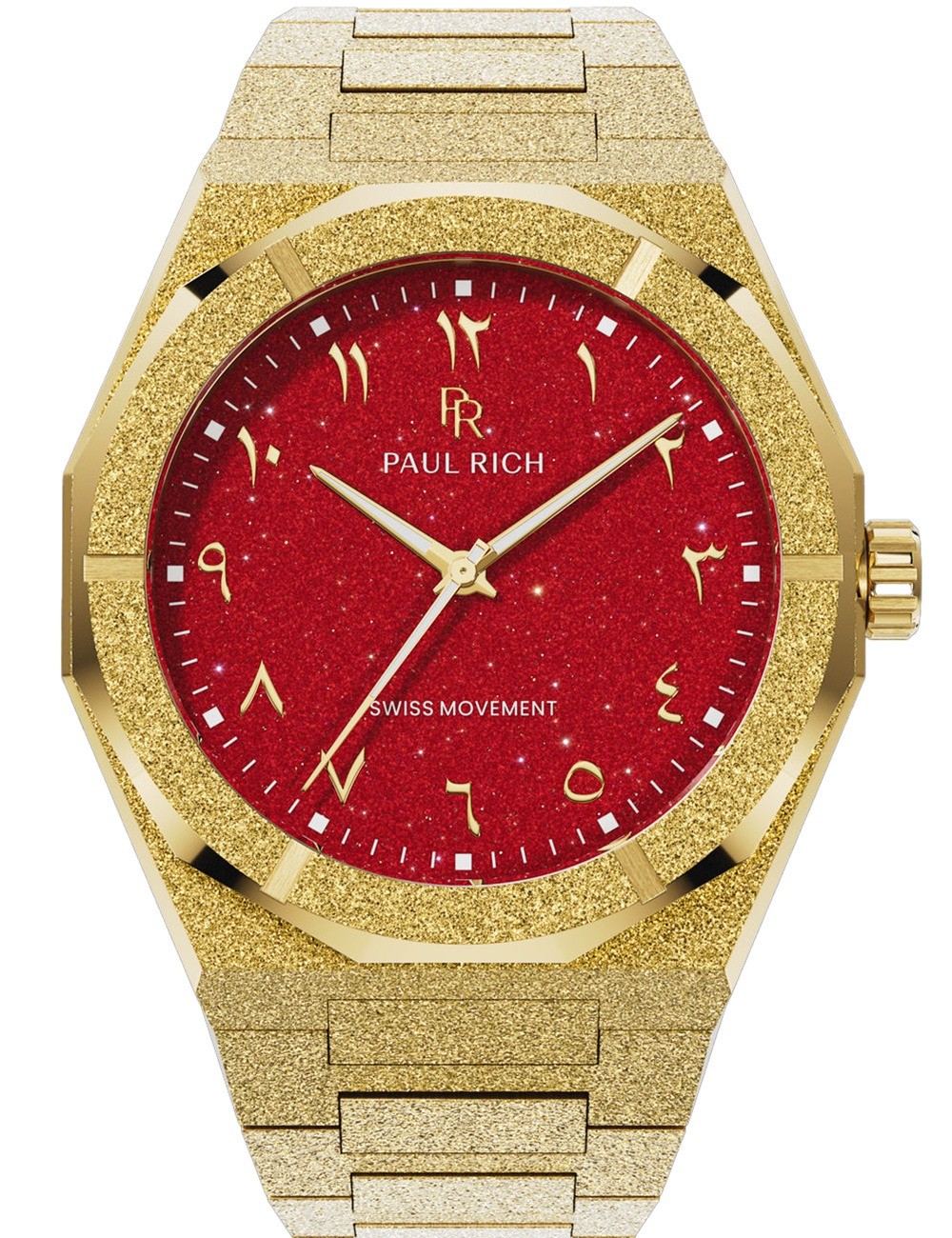 Paul Rich PR-45218 Mens Watch Frosted Star Dust II Desert 43mm 5ATM
