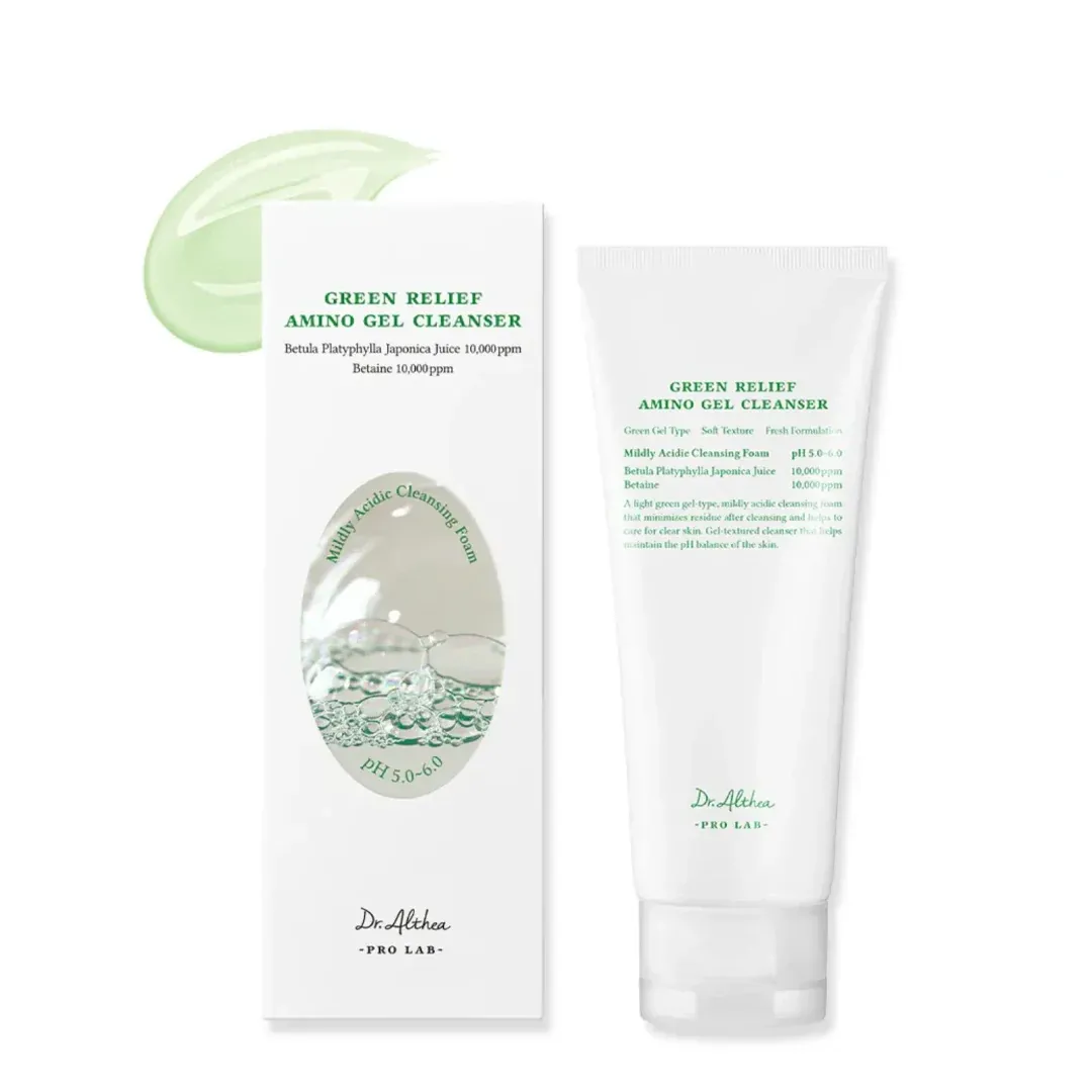Dr.Althea Green Relief Amino Gel Cleanser 100ml Gel detergente donna