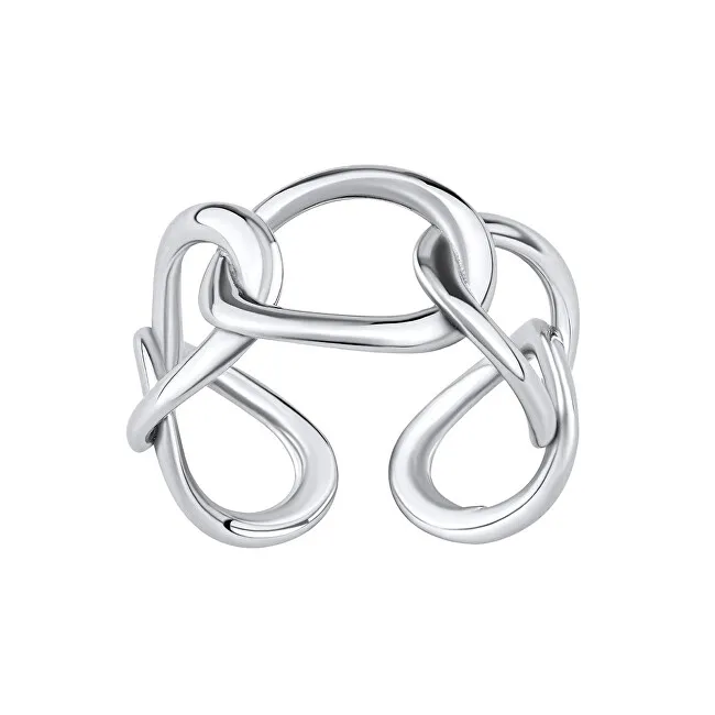 Silvego Anello moderno aperto in argento Baetis RMM25599 donna
