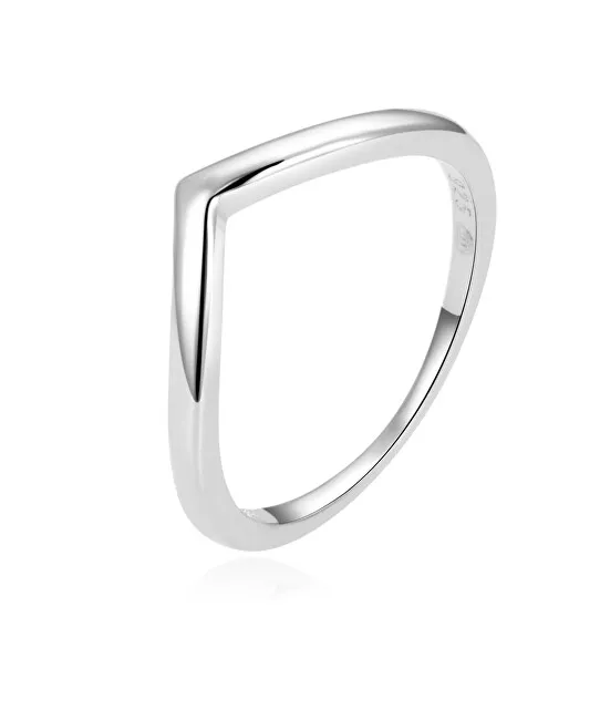 Beneto Anello minimalista in argento AGG445L - Diametro: 52 mm donna