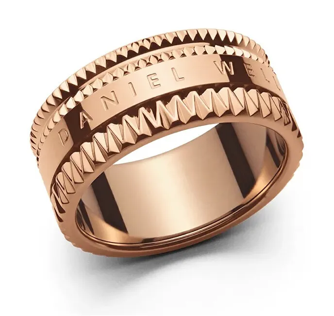 Daniel Wellington Unmissable Bronze Ring Elevation DW0040019 - Diametro: 54 mm donna