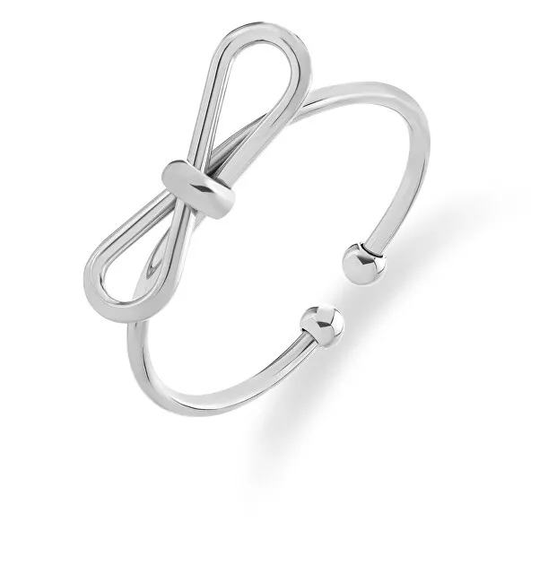 Troli Anello distintivo in acciaio con fiocco VABRAR001S donna