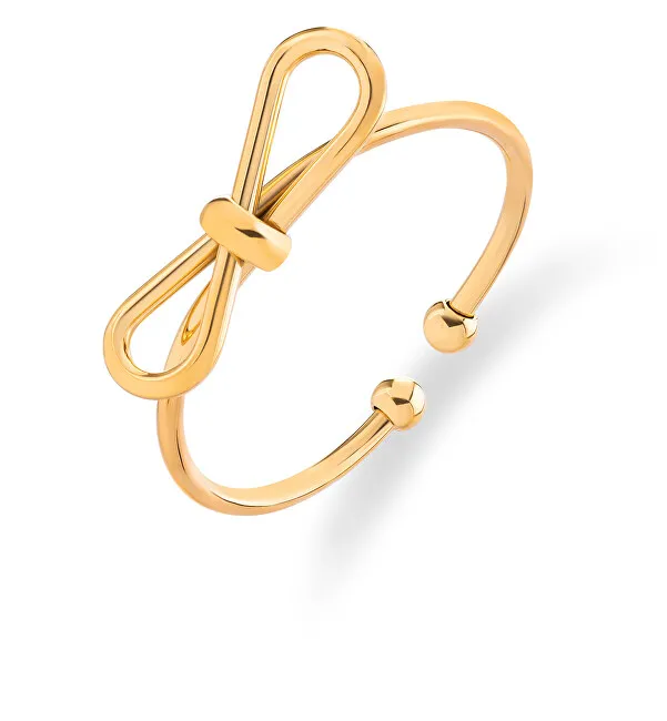Troli Distintivo anello a fiocco placcato oro VABRAR001G donna