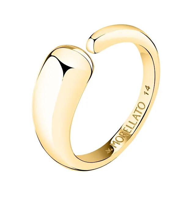 Morellato Anello distintivo placcato oro per donna Design SAYP1601 - Diametro: 56 mm donna