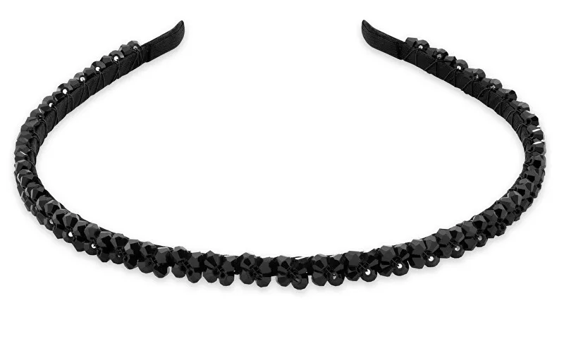 Troli Elegante cerchietto nero donna