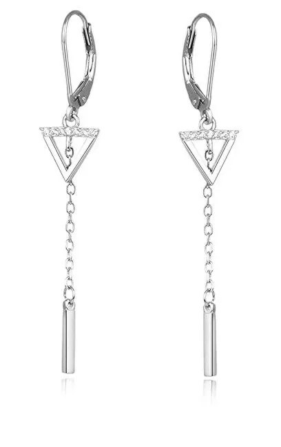 Beneto Orecchini in argento con zirconi AGUC1975 donna
