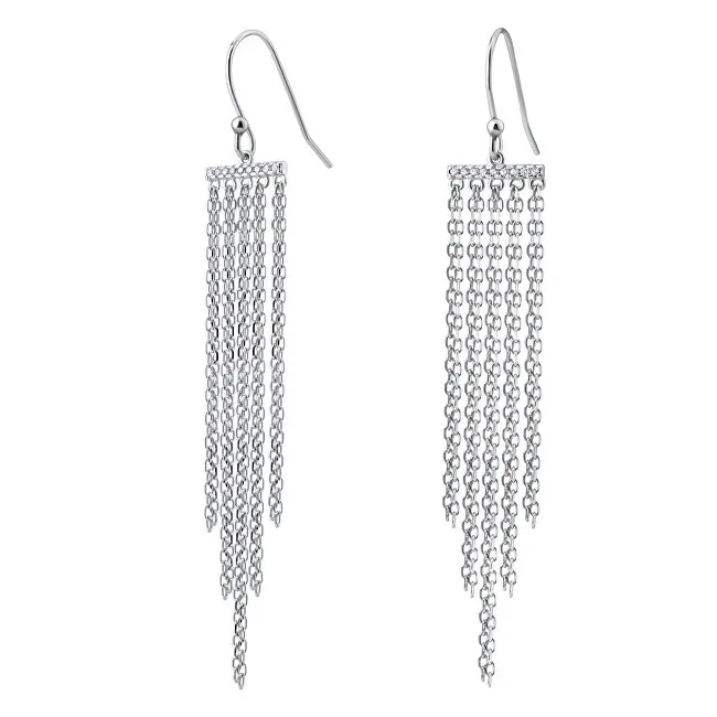 Argento Orecchinigo lunghi in argento Chiara JJJ0210E1 donna