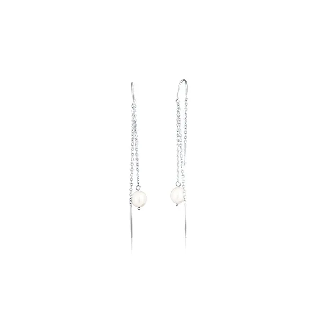 JV Orecchini D lunghi in argento con perla di fiume SVLE1860X75P100 donna