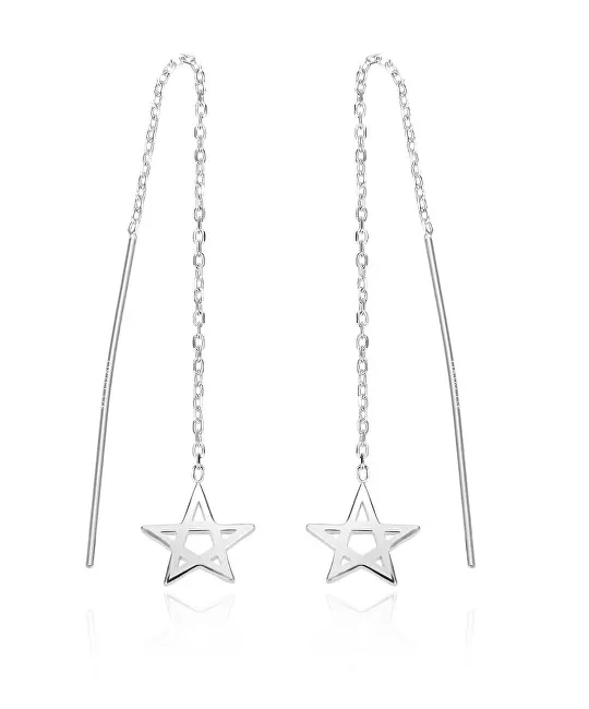 Agato Orecchini lunghi in argento Stelle AGT-E043V donna