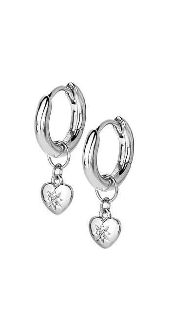 Hot Diamonds Romantici orecchini in argento con diamanti 2 in 1 Most Loved DE718 donna