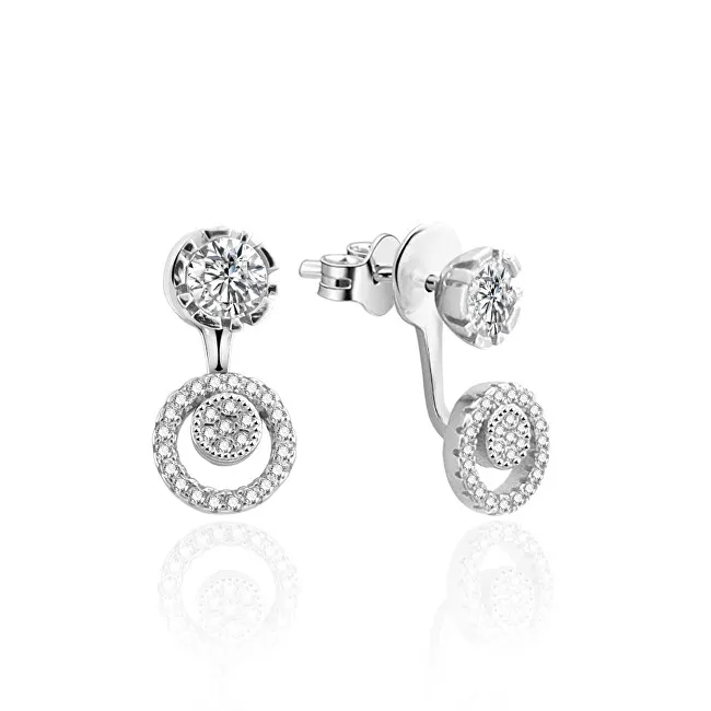 Beneto Lussuoso gioiello in pietra naturale con zircone 2in1 AGUP911 donna
