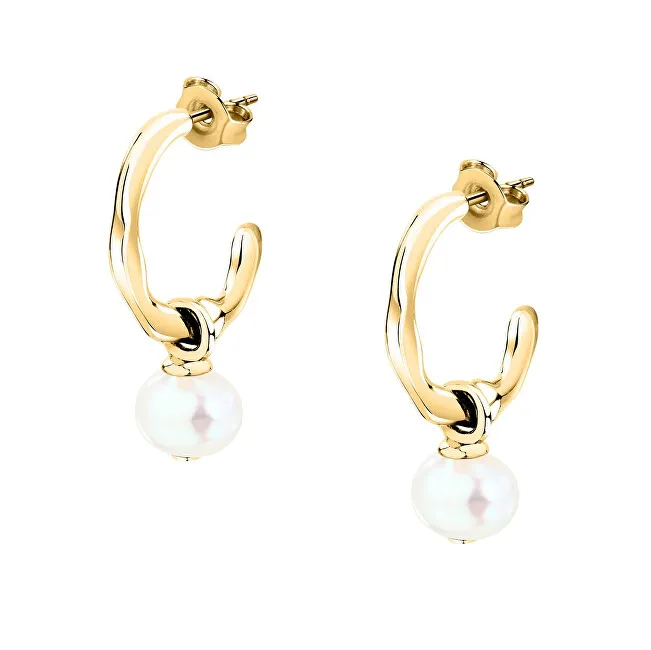 Morellato Deliziosi orecchini 2 in 1 placcati oro Perla SXU46 donna