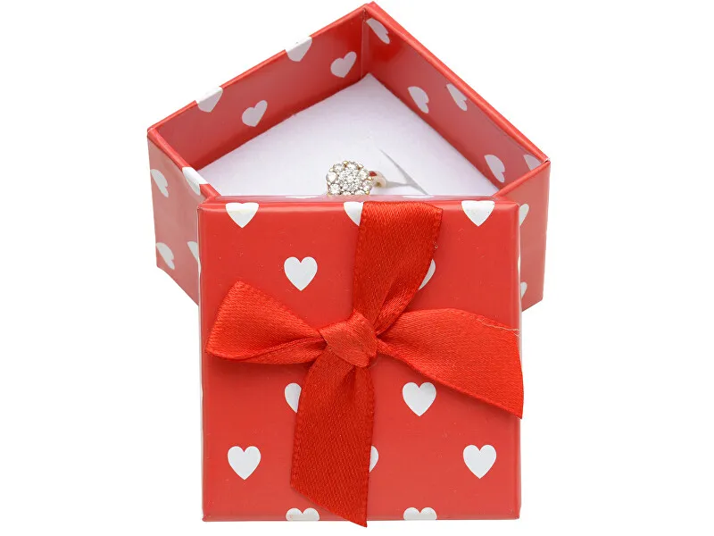 JK Box Scatola regalo per orecchini o anello AC-3 / A7 donna