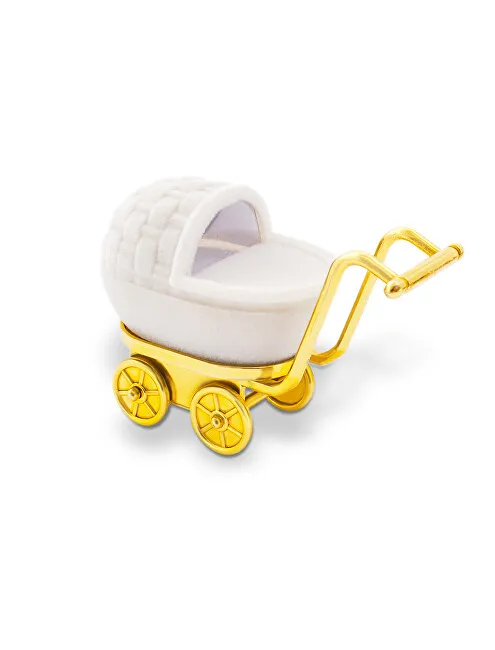 Beneto Exclusive Passeggino in pelle scamosciata con scatola regalo KDET23-W donna