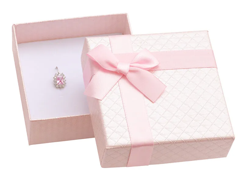 JK Box Scatola regalo per gioielli con nastro AT-4 / A5 donna