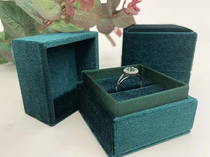 JK Box Scatola regalo con anello in velluto CA-2/A19 unisex