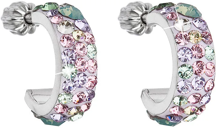 Evolution Group Eleganti orecchini con cristalli 31118.3 Sakura donna